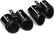 Quad Car Exhaust Tip Systems Nozzle Muffler Tip Stainless Steel Compatible For Panamera 971 2017 2018 2019 2020 2021 2022 2023