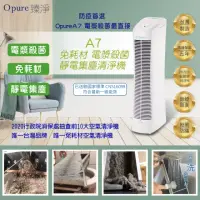 在飛比找momo購物網優惠-【Opure 臻淨】A7免耗材靜電集塵電漿殺菌DC直流空氣清