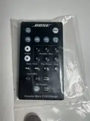 Bose Acoustic Wave Music System II CD Changer Remote Control Brand New