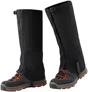 AIMALL Outdoor Waterproof Hiking Boots Leg Protecte Gaiters Cover Waterproof Boot, Durable Nylon Leg Protectors with Adjustable Features
