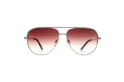 Quay Sunglasses High Key Mini GLD Gold Brown Gradient