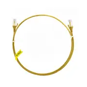 4M Cat 6 Ultra Thin Lszh Pack Of 10 Ethernet Network Cable Yellow