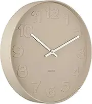 Karlsson Mr Brown Wall Clock, 38 cm Diameter