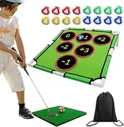 Golf Chipping Practice, Golf Chipping Net - Casual Home Adhesive Golf Net | Golf Games Chipping Net Yard for Young Adults Golfers Home Golf Games Random