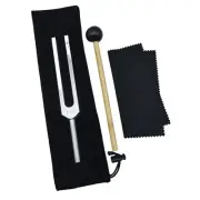 Aluminum Alloy Tuning Fork, 417Hz Tuning Fork with Silicone Hammer, for5237