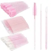 200Pcs Eyelash Extension Supplies KitDisposable Lash Spoolies Brushes Micro S...