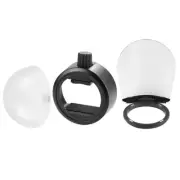 SR1 Speedlight Adapter AKR11 Dome Diffuser AKR12 Bounce Card for Flash Head