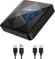 OTTOCAST U2Air Pro Wireless CarPlay Adapter for iPhone - 2025 Newest Version Wired to Wireless CarPlay Dongle - Dual-band WiFi, Low Latency, Online Update, Plug Play for Factory OEM Wired CarPlay Cars