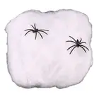Solid Color Decorative Vivid Artificial Spider Web and Spiders Halloween HOT