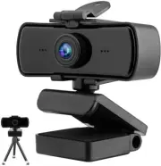BEFFKKIP Webcam with Microphone,30FPS Full HD 2K 1080P