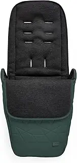Silver Cross - Clic 2 Footmuff - Pram Accessories - Stroller Footmuff - Foot Warmer - Water Resistant - Conifer