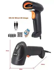 KEFAR Wired 2D Barcode Scanner Handheld 1D 2D QR Codes Reader PDF417 Scanner