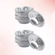 200 Pcs Upkoch Mini Tart Pan Non-stick Pans Delicate Baking Molds