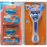 在飛比找蝦皮購物優惠-Gillette 吉列 Fusion 鋒隱5+1 手動刮鬍刀