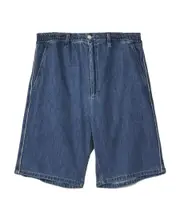 Marni Elastic Waist Denim Shorts 28,29,30 Blue