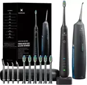 2-1 Oral Clean Kit- Water Dental Flosser & Electric Toothbrush Combo- Brushing &