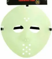 Jason Mask Choose Glow-in-the-Dark or White