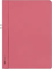 Elba A4 Smart Line Clip Folders Without Front Cover Made of Cardboard Red Pack of 50
