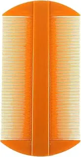 Lice Comb - Fine Tooth Hair Grooming Comb - Flea Combs, Double Sided Hair Comb for Removal Dandruff, Louse and Nit Comb for Head Lice Treat Helves