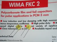 在飛比找Yahoo!奇摩拍賣優惠-德國WIMA FKC2 3300P 100V 腳距:5mm 