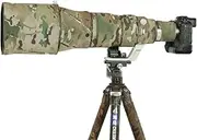 CHASING BIRDS Camouflage Waterproof Lens Coat for Canon RF 600mm F4 L is USM Rainproof Lens Protective Cover (Desert Camouflage)