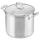 New SCANPAN Impact 18/10 S/Steel Covered Stockpot with Lid 24cm - 7.2 Litre
