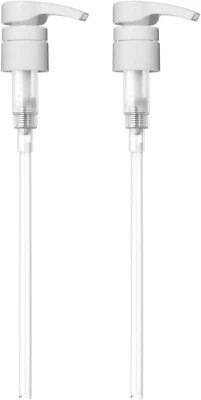 Universal Shampoo/Conditioner Pump for Bottle, 1 L/33.8 Oz., Piece 2 White Si...
