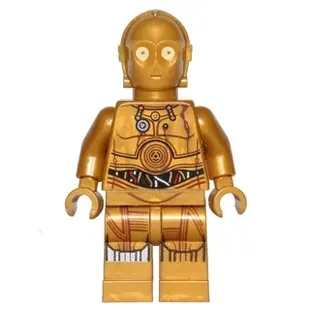 LEGO 樂高 人偶 STARWARS 星際大戰 聖誕 C-3PO C3PO 禮儀機器人 75059