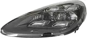 Compatible For Porsche Cayenne 958 Headlights 2011 2012 2013 2014 Matrix LED Head Lamp DRL Day Running Light Head Lamp For Porsche Cayenne(Left Rudder)