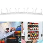 Home Cabinet Door Spice Jars Storage Rack Kitchen Wall Organizer Shelf Holder