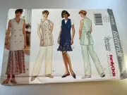 Butterick Pattern 3908 Ms FASHION ESSENTIALS Dbl Breast Top~Skirt~Pants 12 14 16