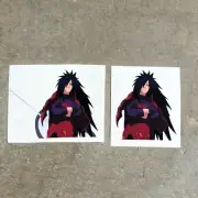 Madara Uchiha Itachi Uchiha Sasuke Shisui Sharingan Mangekyo Peeker Anime Decal