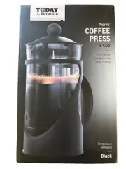 Today by Primula Pierre Coffee Press Black - 8 Cup