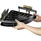 Triangular Corner Shower Caddy Shelf Corner Bath Storage Holder Rack Organizer