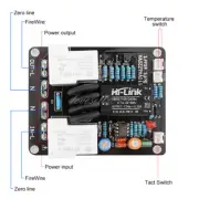 2000W High Power Soft Start Board 30A Dual Temperature Control For Amplifier