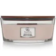 WoodWick Vanilla & Sea Salt Candle Crackles As It Burns Ellipse Hearthwick