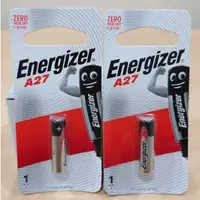 在飛比找蝦皮購物優惠-Energizer 勁量汽車遙控器電池 卡片包裝 / A27