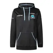 Cronulla Sharks 2025 Pullover Hoodie Sizes XS - 7XL Hoody Black NRL Classic