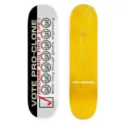 ALIEN WORKSHOP VOTE PRO-CLONE SKATE DECK- 8.0 BRAND NEW WITH SHRINKWRAP