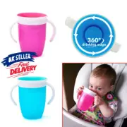 Non Miracle Cup 360Trainer Baby Sippy Training Proof Spill Chew Toddler
