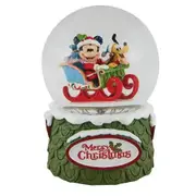Jim Shore Disney Traditions - Mickey Mouse & Pluto Waterball