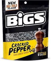 BIGS Sea Salt & Cracked Pepper Sunflower Seeds, 5.35-Ounce