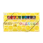Ooly Crayons – Brilliant Bee Crayons/12 Age 3+ 03982