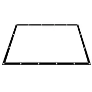 Inch 16:9 Projector Screen Home Projection Manual Hanging Home Theater Movie
