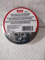 SHOWER DRAIN/ Oatey/ 42097/ 2" PVC/ Solvent Weld/ Stainless Steel Strainer