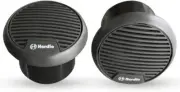 Herdio 2X 3" Waterproof Marine Speakers Outdoor for Boat UTV Golf Cart 140W
