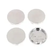 Universal Car Wheel Center Hub Caps - 4pcs 56mm - Vehicle Tyre Tire Rim Cover Silver