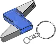 Electricity Discharge Keychain - Anti Static Shock Remover Keychain | Static Eliminator Bolt Shaped Keychain, Static Discharging Wand, Bolt Shaped Static Remover For Winter Clothing Door Handle