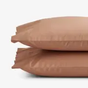 Company Cotton Percale Clay Cotton Standard Pillowcases (Set of 2)