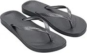 [Ipanema] Women's Anatomica Tan Fem Flip-Flop, Grey Dark Silver, 4 UK, Grey Dark Silver, 6 US